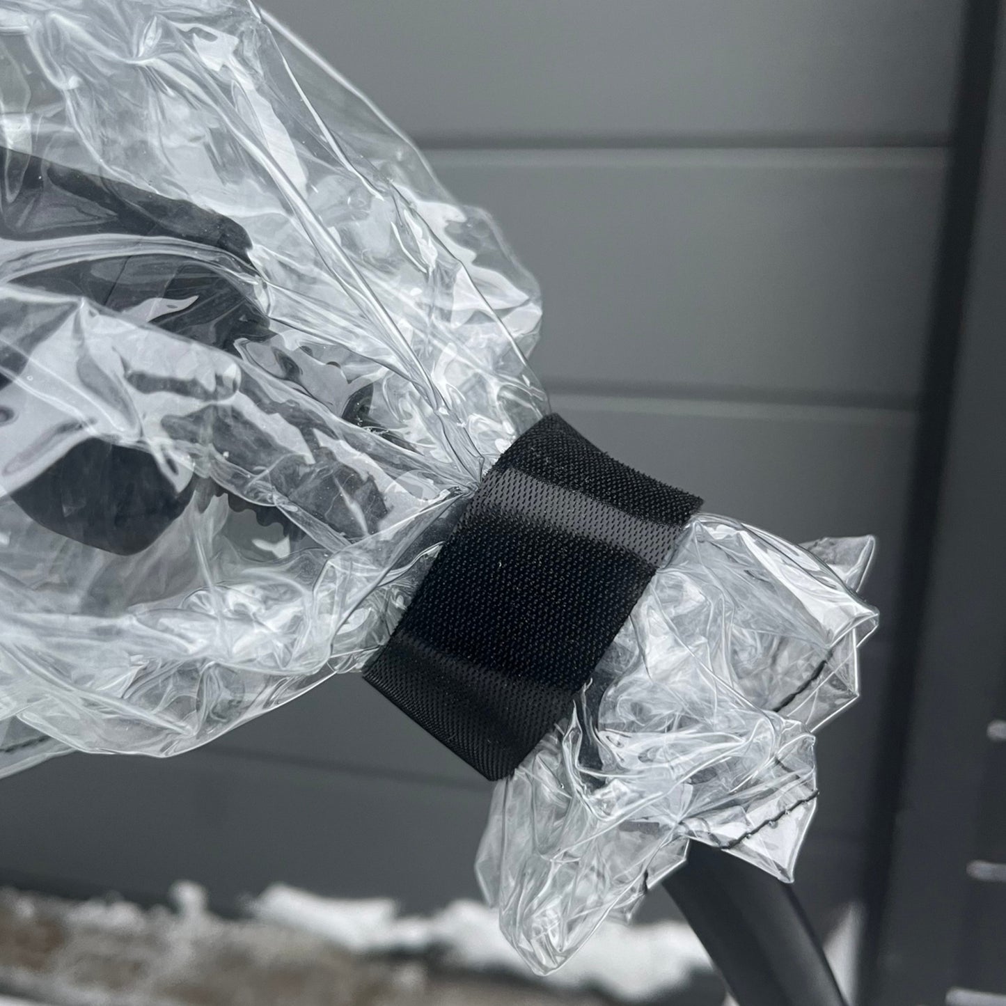 Väderskydd för laddlucka (snöskydd) - Transparant
