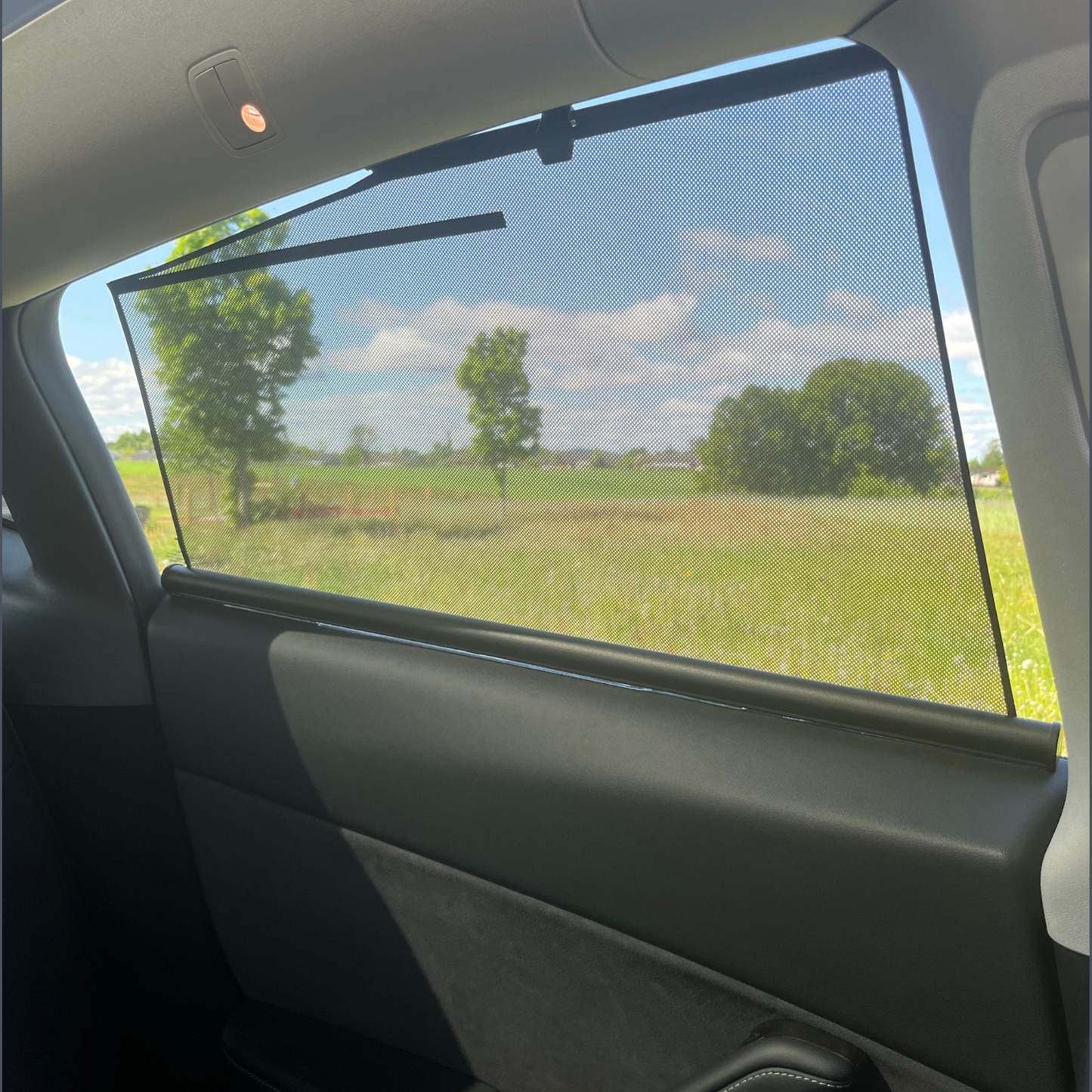 Tesla Model Y Sun protection, Rear roller blind (2pcs)