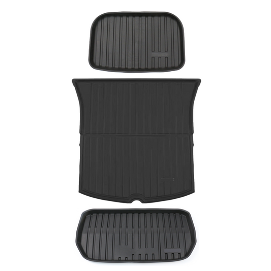 tesla model y gummimattor bagage