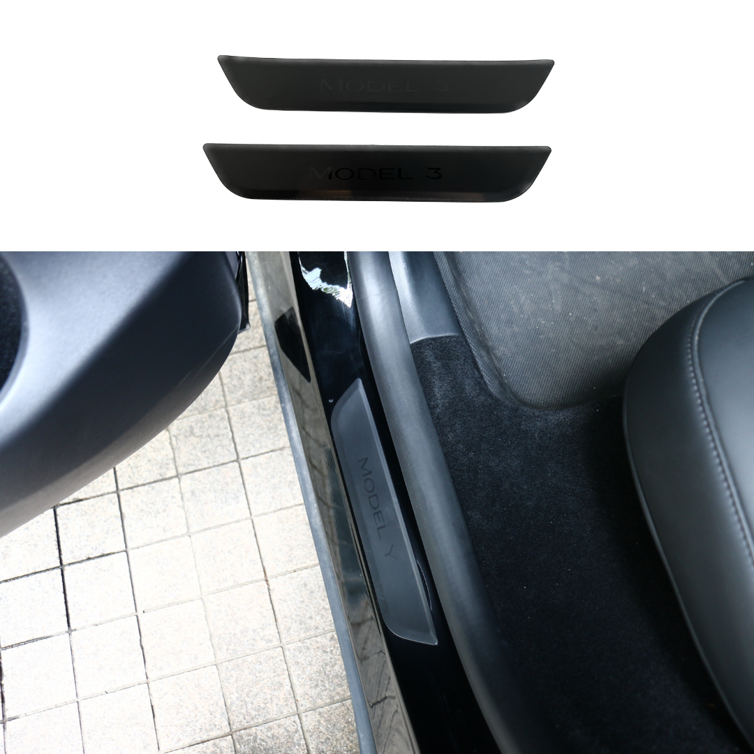 Tesla Model 3 Rear entry strip (2pcs)
