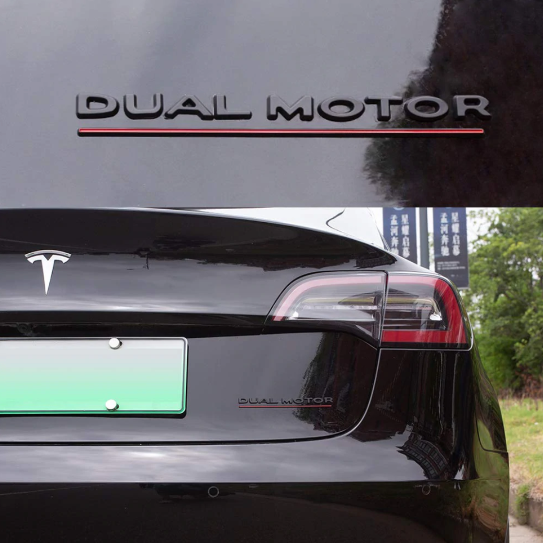dual motor emblem