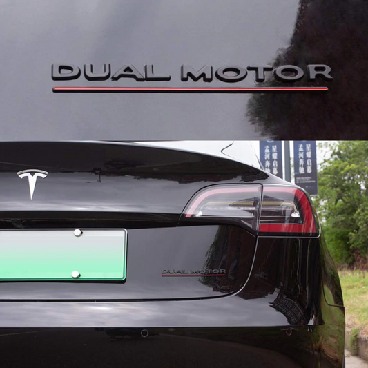 dual motor emblem