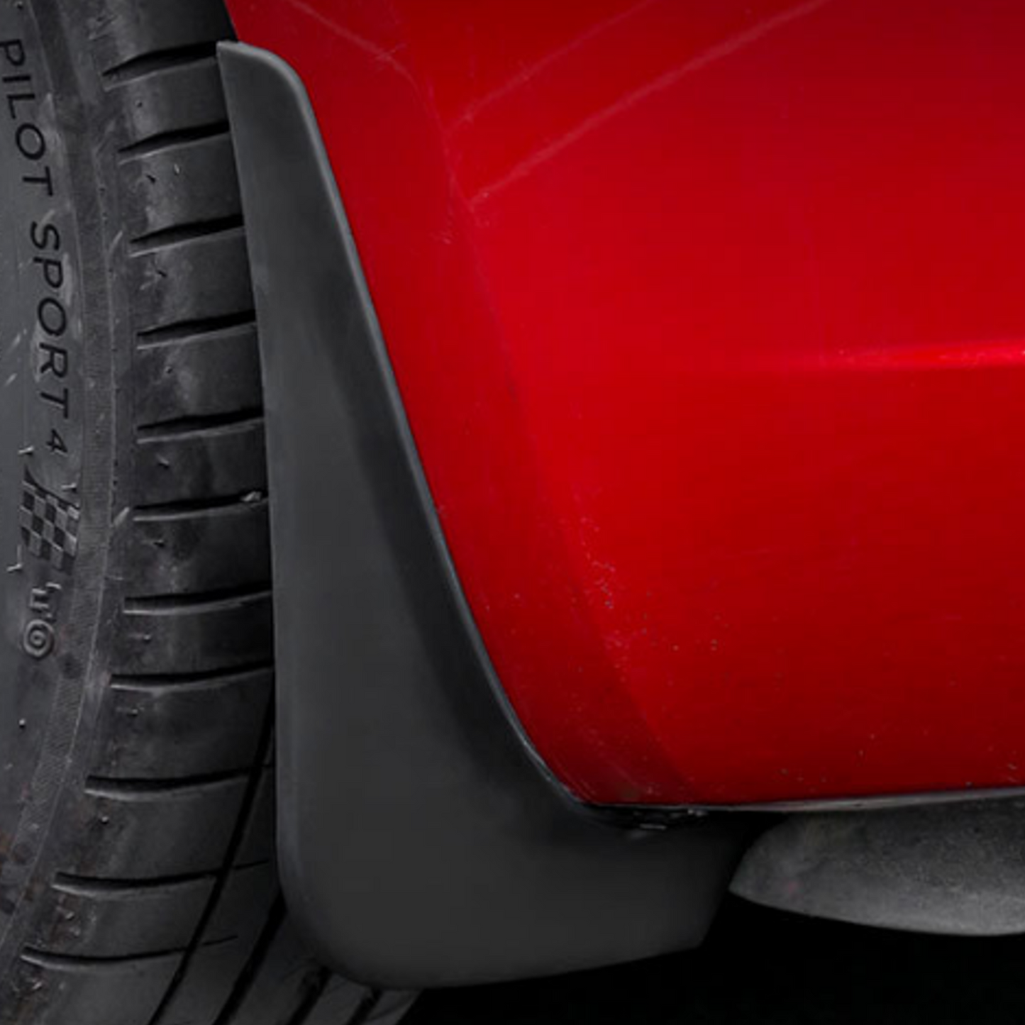 Tesla Model Y Splash Guard Matte Black (4pcs)