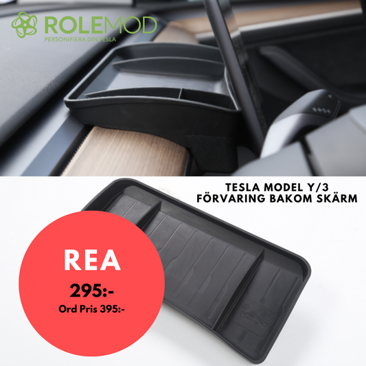 Storage tray in TPE for Tesla Model 3 2021+/Tesla Model Y
