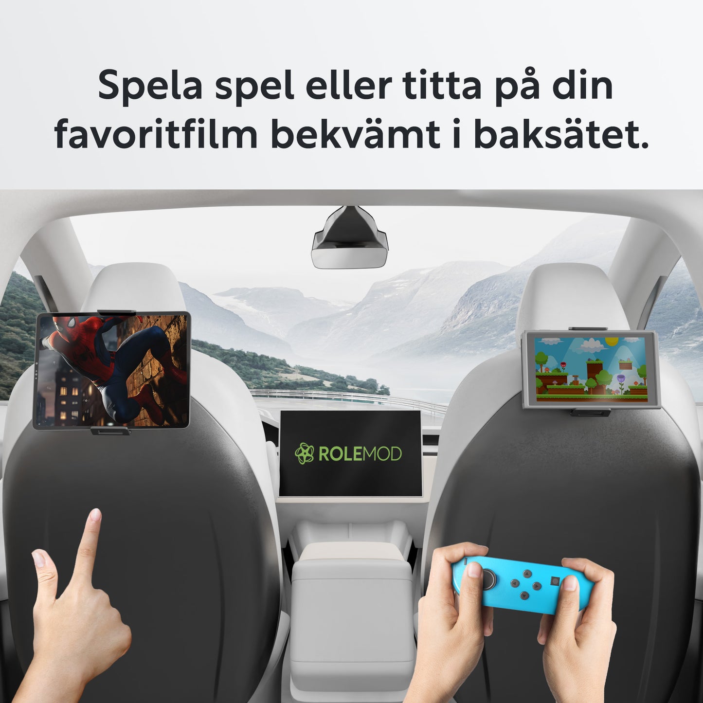 Tesla hållare för Ipad/platta och telefon