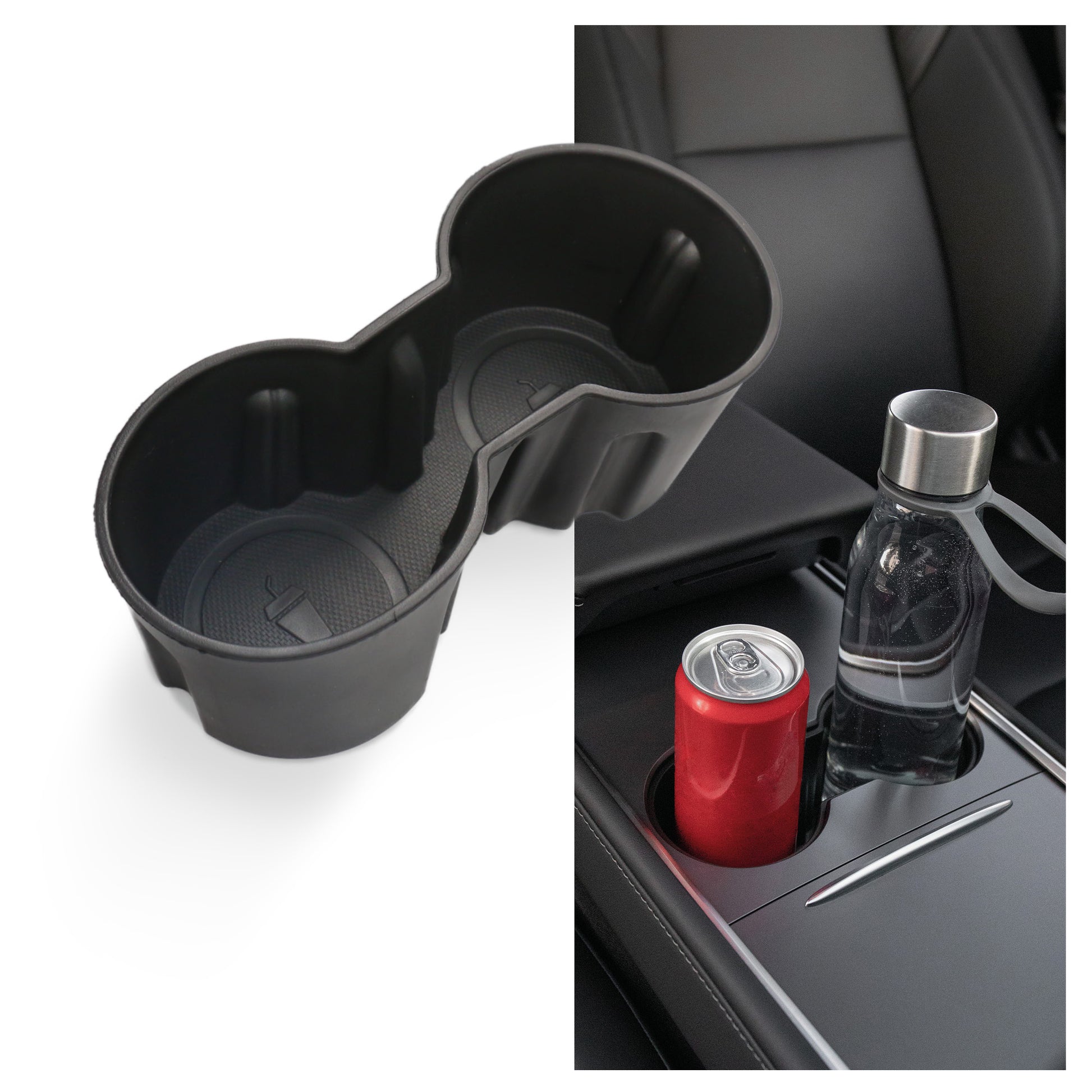 tesla model y cup holder