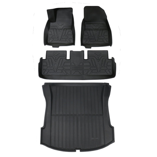 tesla model 3 gummimattor